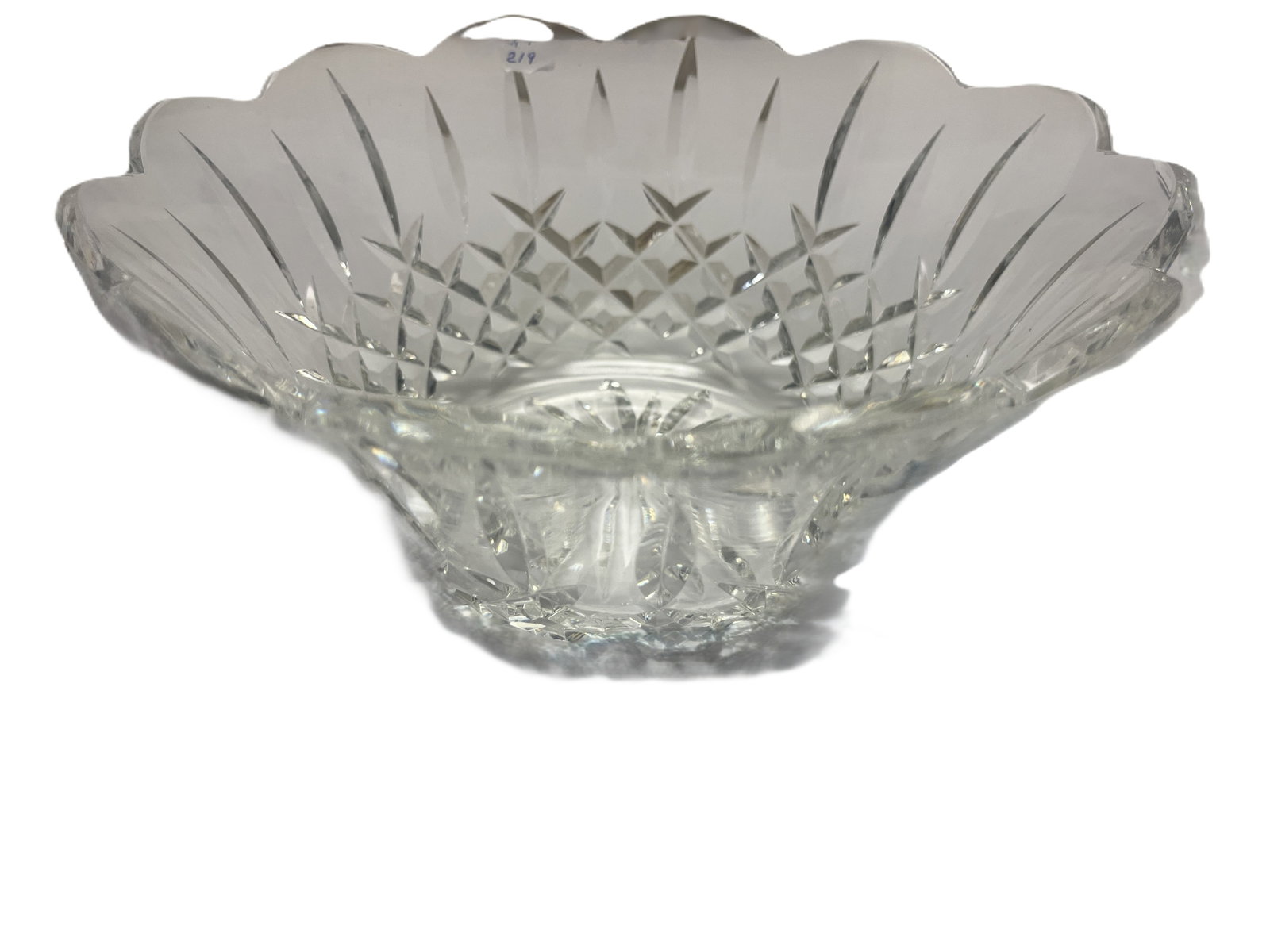 Waterford Crystal Cut 9" Bowl (1 of 4)
