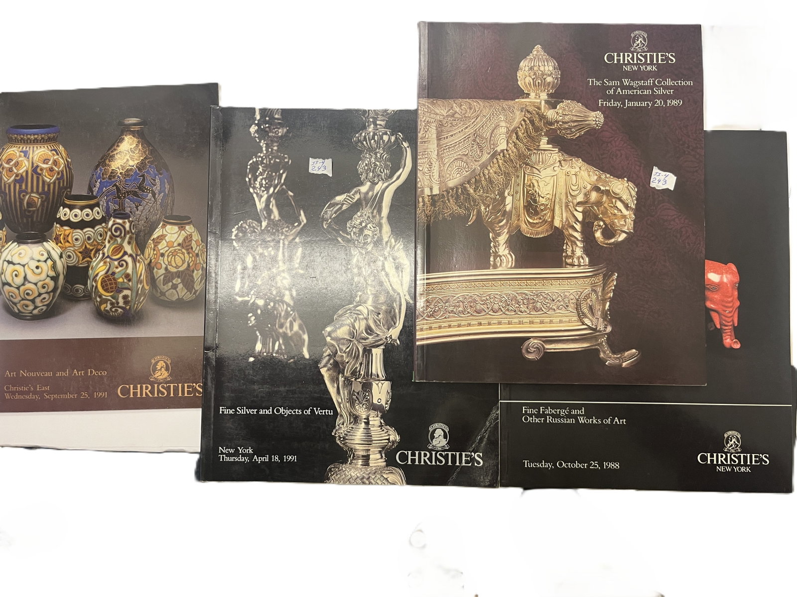 5-Christie's Books: 5-Sotheby's Books