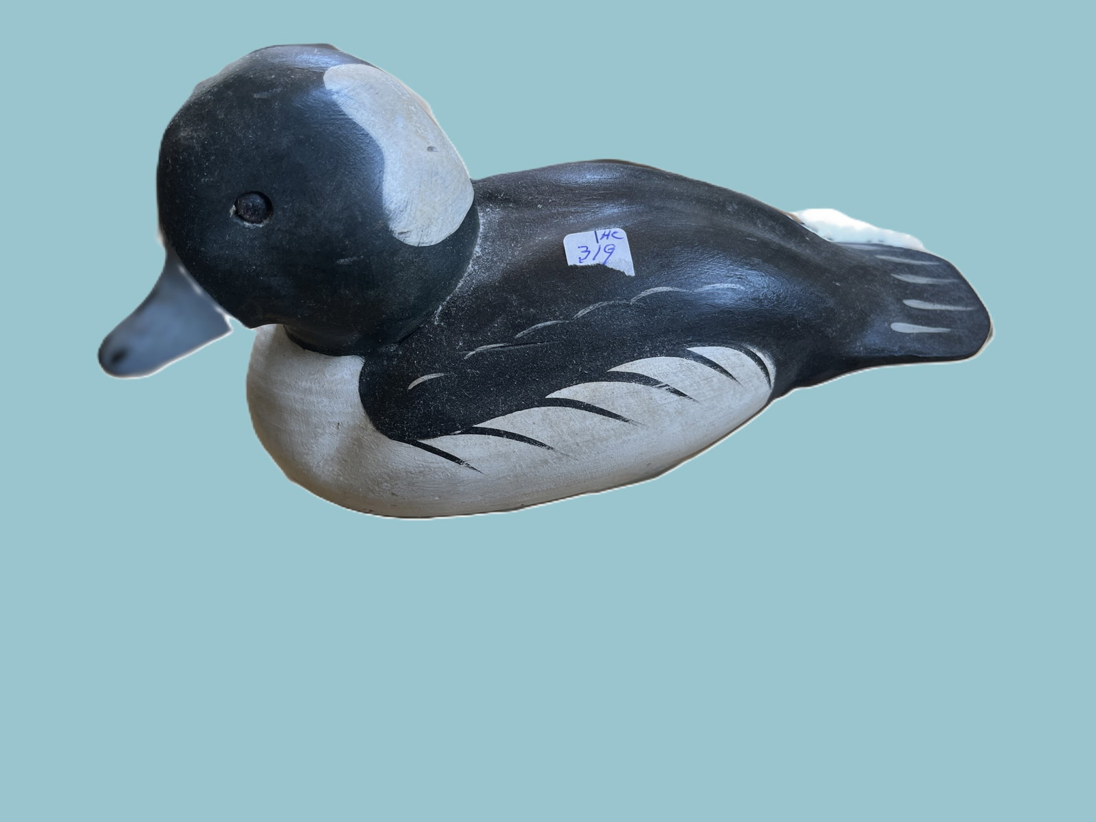 1993 R. Connolly Bufflehead Duck Decoy, Signed Richard Connolly Carving (1 of 3)