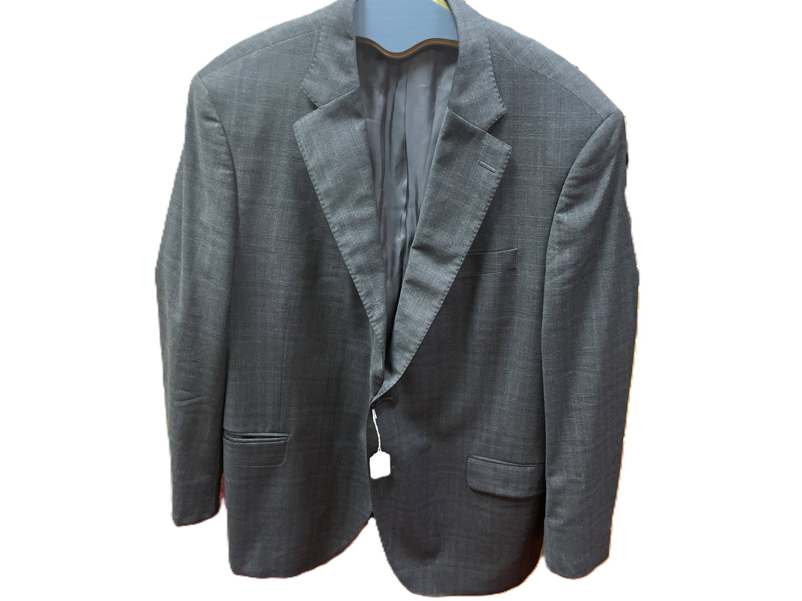 PETER MILLAR Gray Tweed Suit Coat (1 of 3)