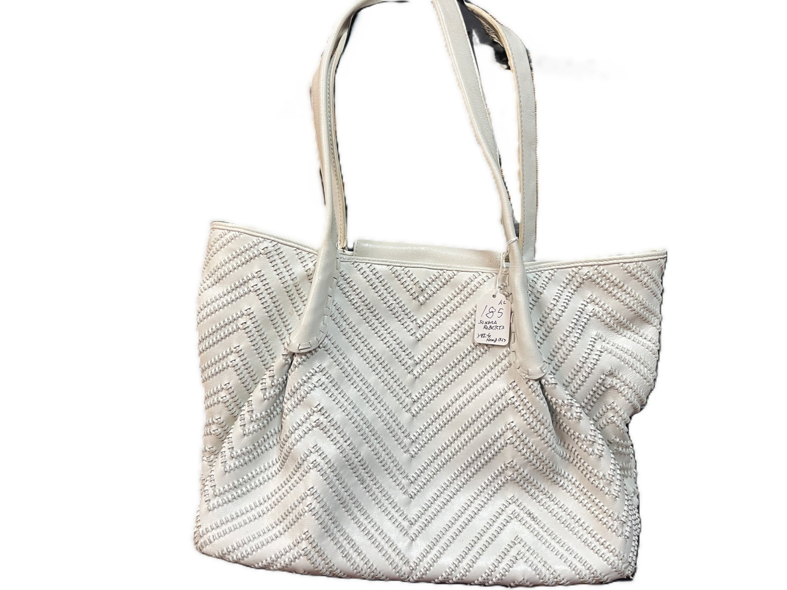 SONDRA ROBERTS Faux Leather Quilted Shoulder Bag (1 of 3)