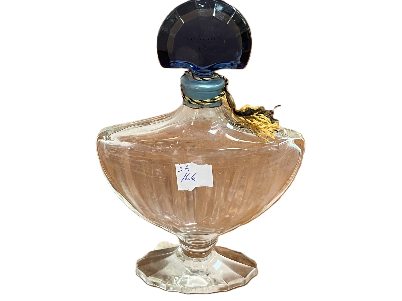 Guerlain Shalimar Perfume Bottle-France 2 fl oz etched "Dummy" (1 of 5)