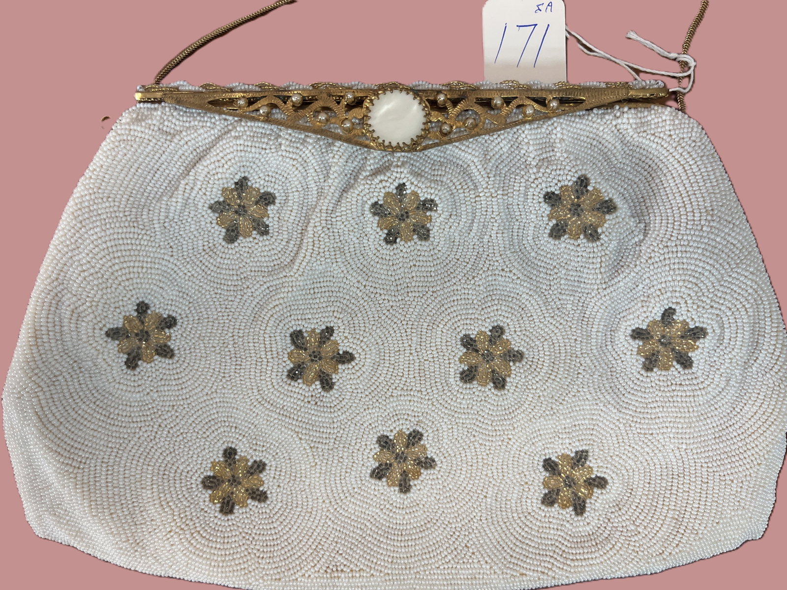 Micro Beaded Evening Purse 6.5x10 (1 of 3)