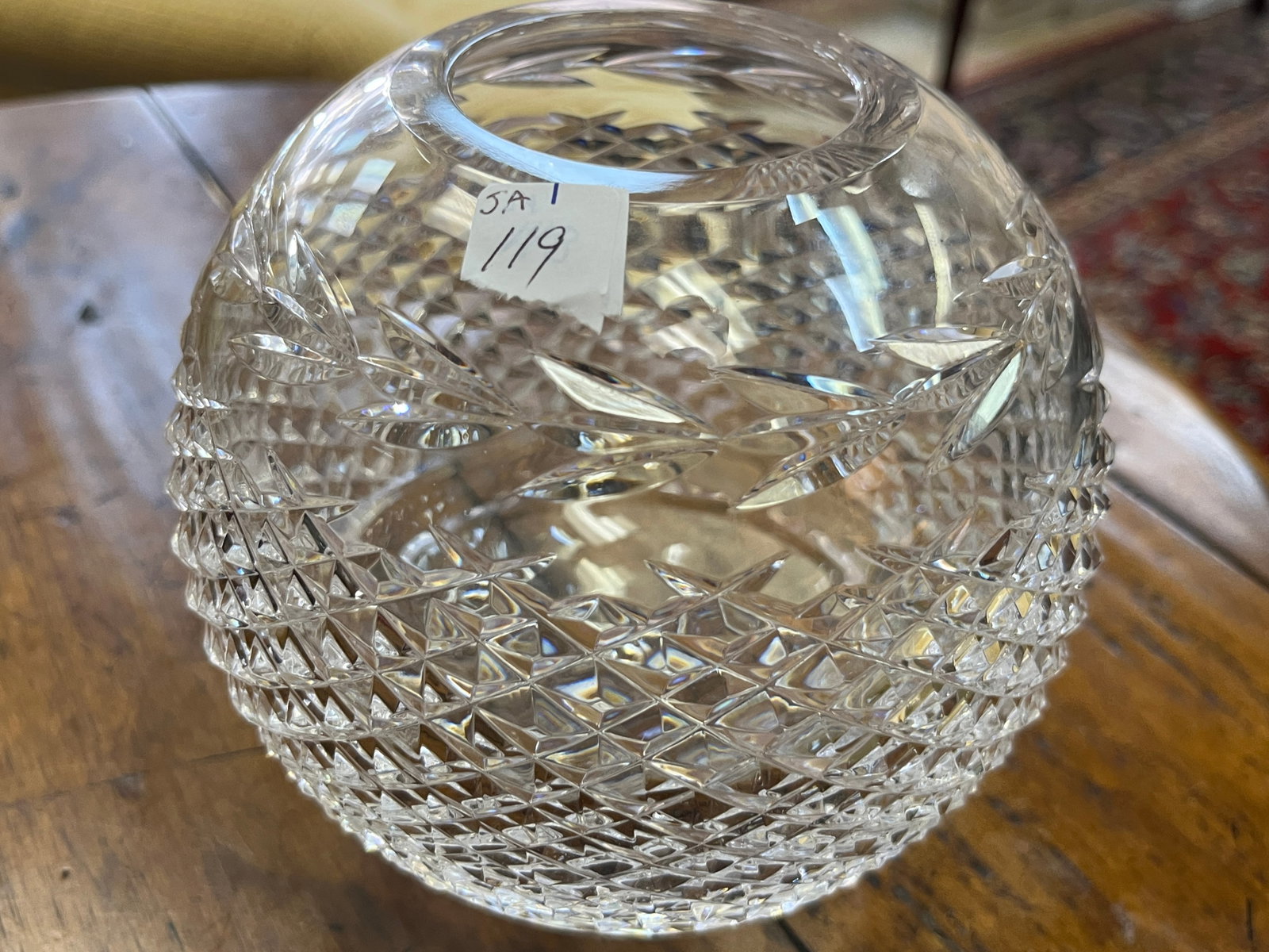 Waterford Cut Crystal Bowl, 6x6 (1 of 3)
