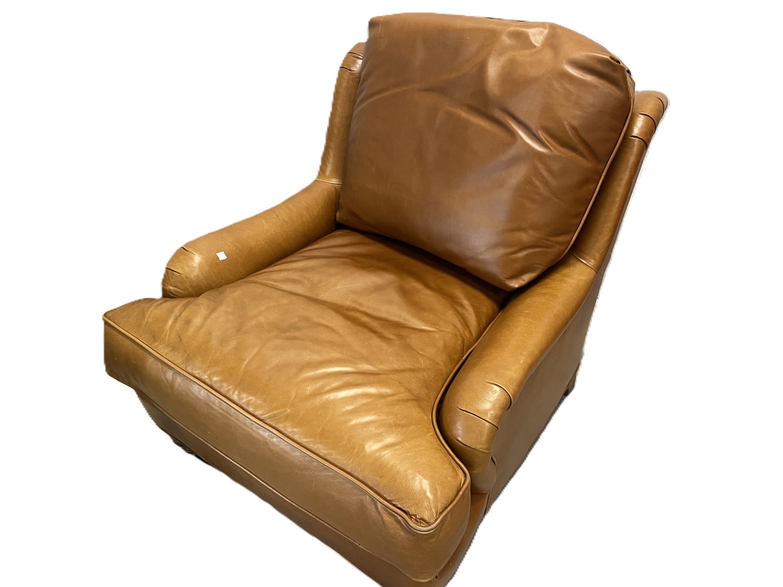 Ferguson Copeland Ltd. “Siena” Custom Leather Side Chair (1 of 6)