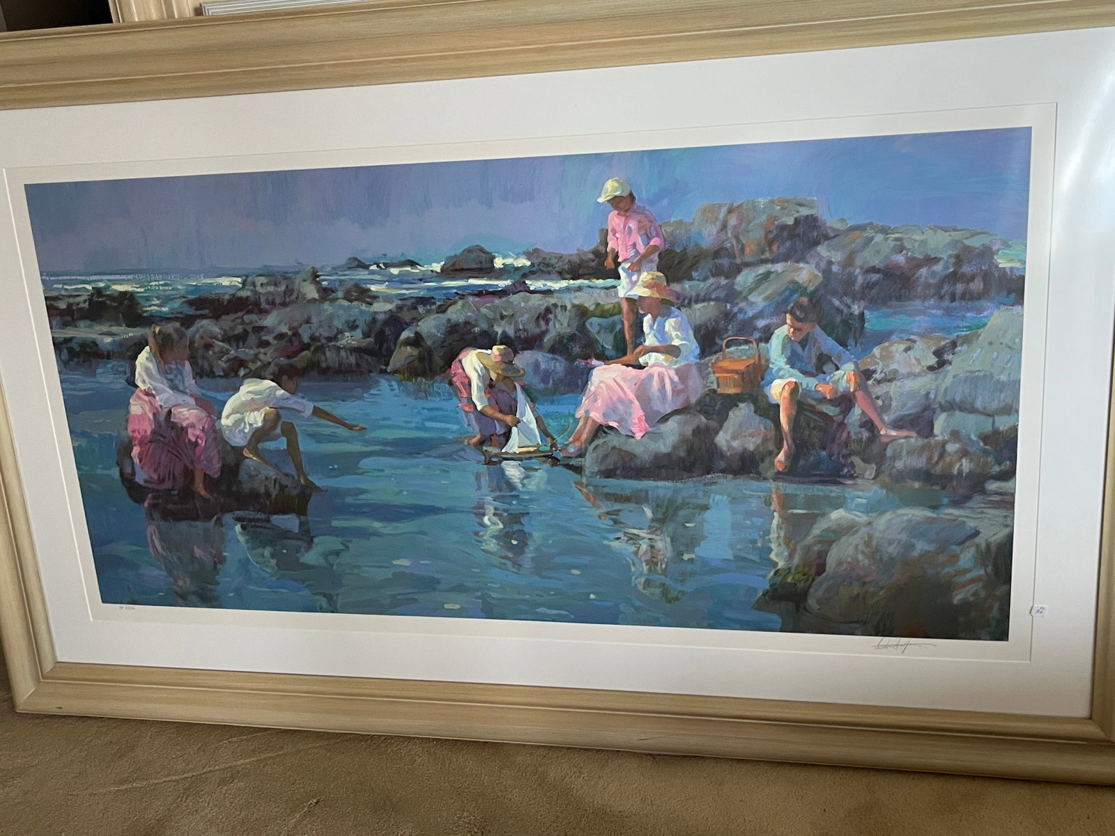 Ken Knight (Australian, b.1956) Coastal Youth, Ltd-Etd. Artist's Proof Lithograph 81/88, Signed LR (1 of 3)