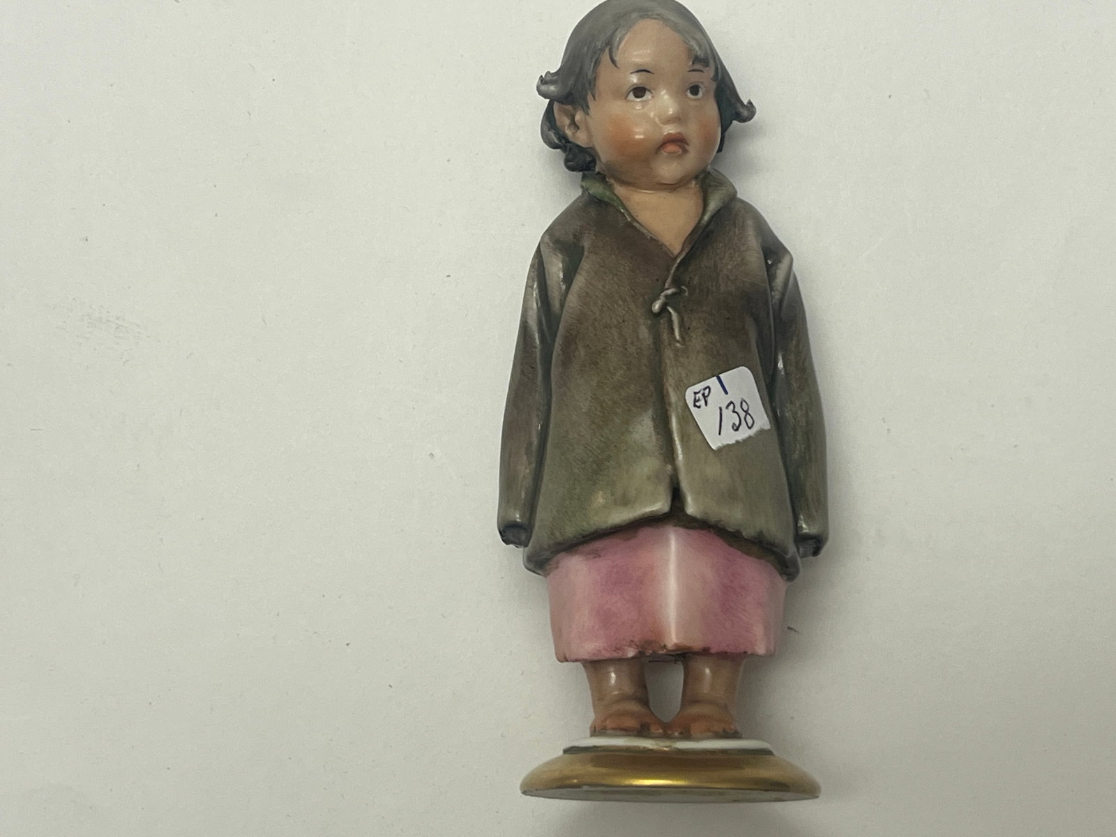 Goebel Germany Porcelain Figure of Young Girl Standing (1 of 3)