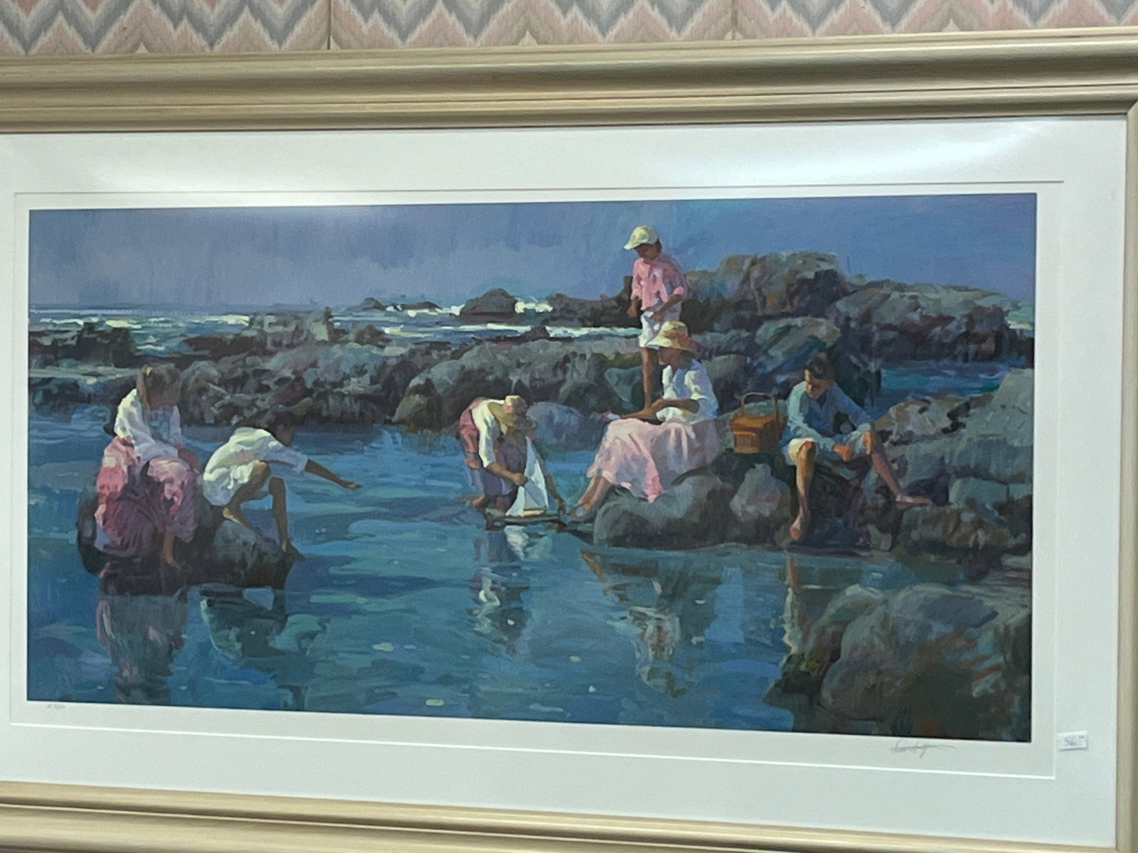 Ken Knight (Australian, b.1956) ?Coastal Youth,? Ltd-Etd. Artist?s Proof Lithograph 81/88, Signed LR (1 of 3)
