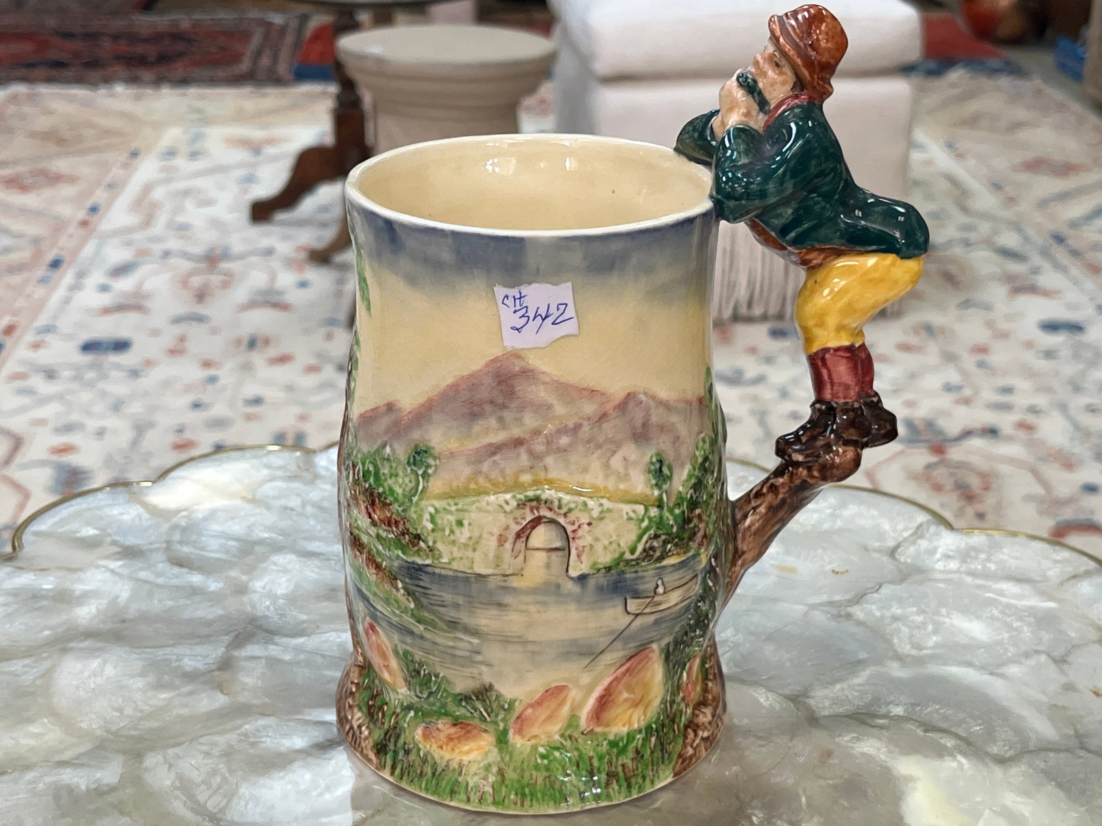 VTG Thorens Swiss Musical Character Mug ? Killarney, Made in England (1 of 4)
