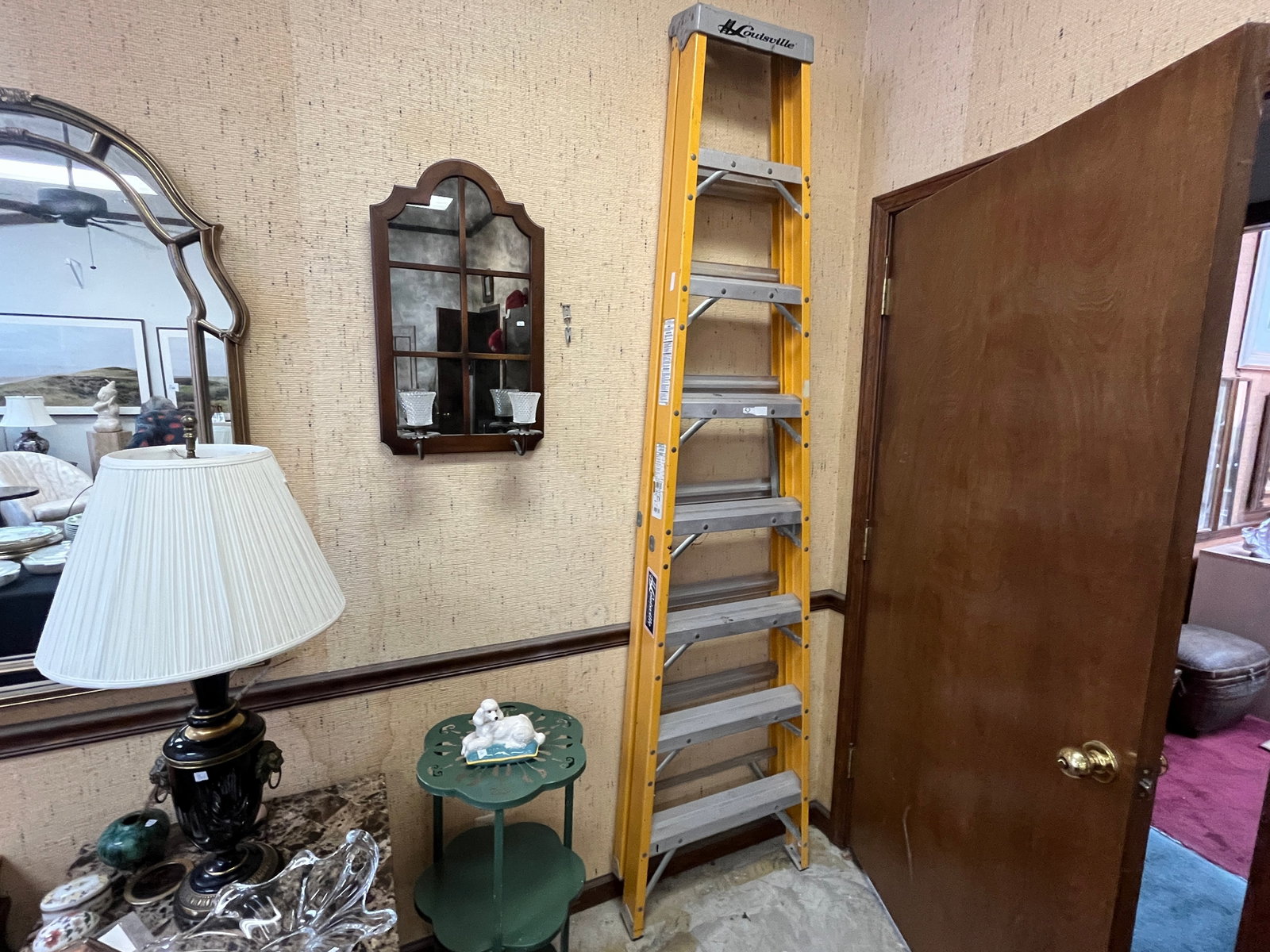 Louisville 8-Ft Fiberglass Heavy-Duty Step Ladder ? Type IAA 375-Lb Capacity (1 of 3)