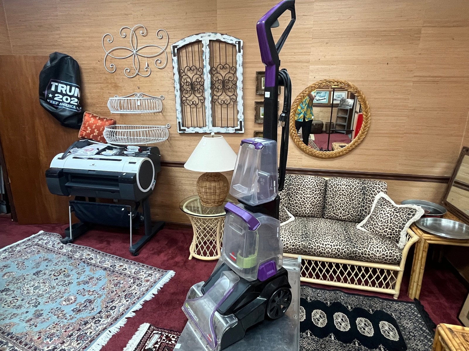 Bissell PowerBrush Upright Carpet Cleaner, Purple/Black (1 of 3)