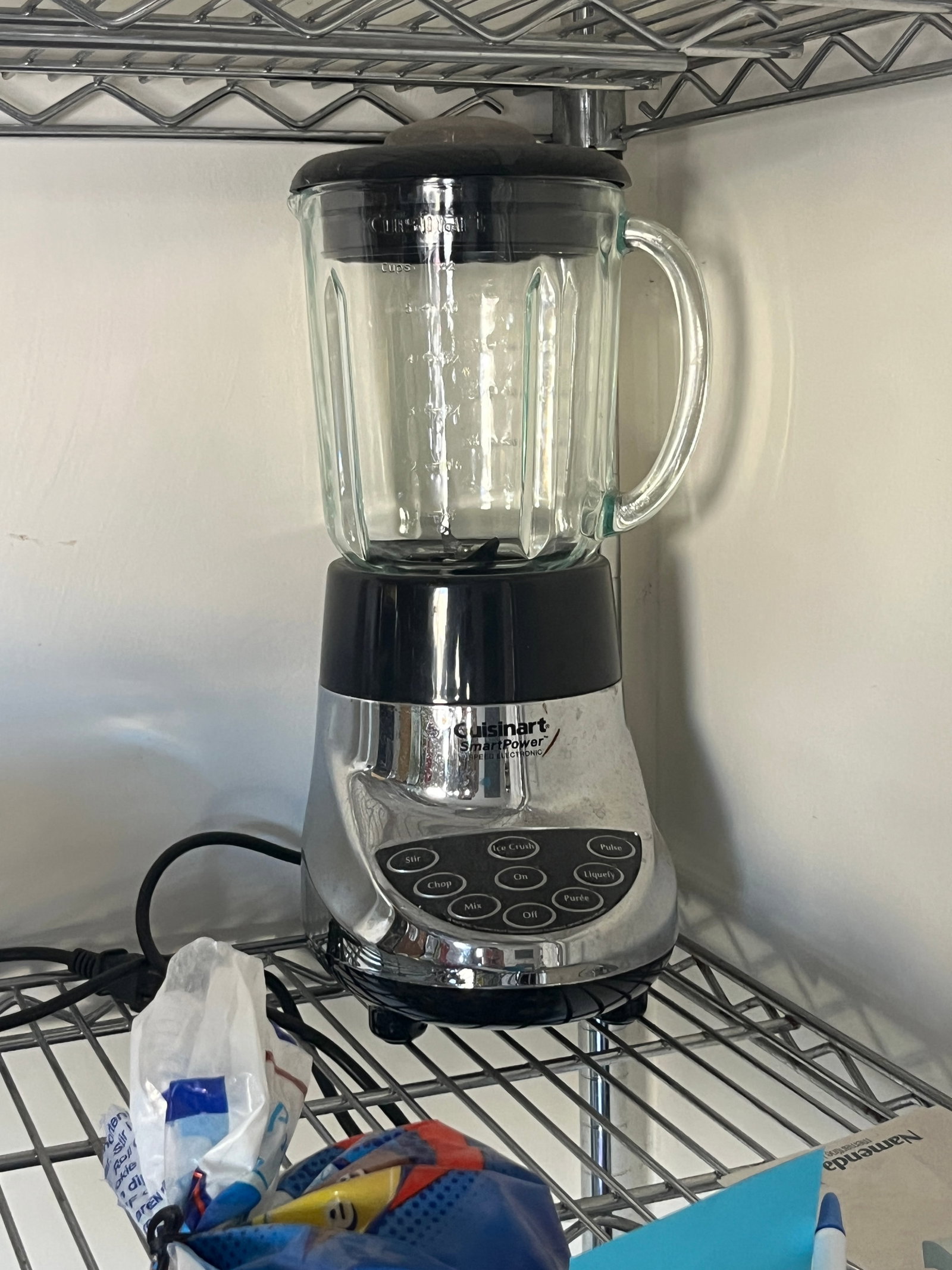 Cuisinart SmartPower Chrome Blender with Glass Pitcher (1 of 1)