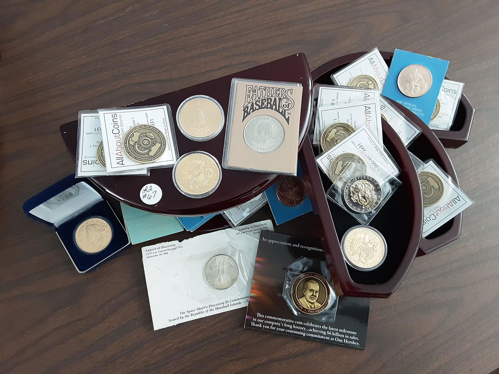 Dealer collection of coins: Dealer collection of coins. Sold as a lot including a little bit of everything. Treasury Department coins, pennies etc . Please view the photos for details. Too much to list. Approximately 100 plus co