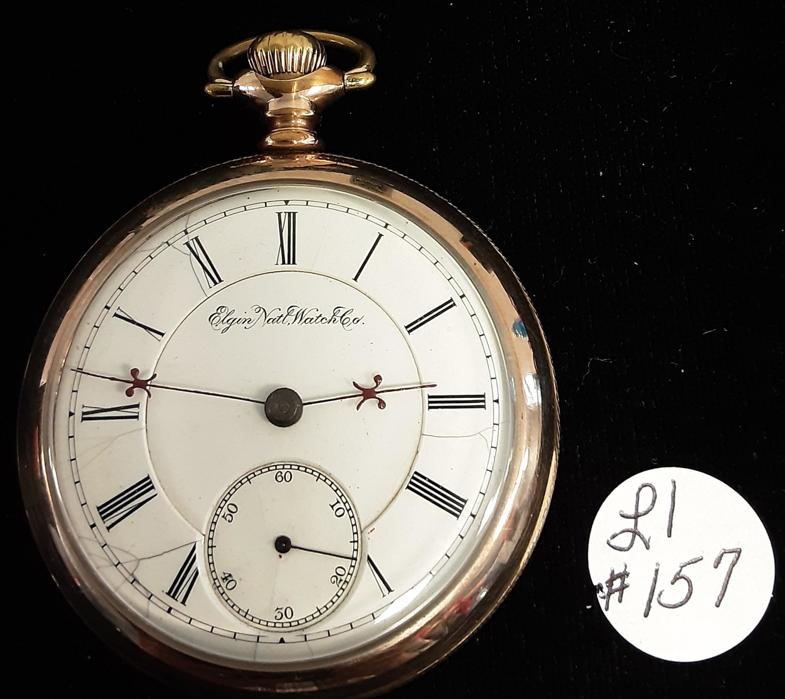 Men’s 18 size Elgin pocket watch: Men’s 18 size Elgin pocket watch. BW Raymond model, 15 jewels. Running in very nice condition.