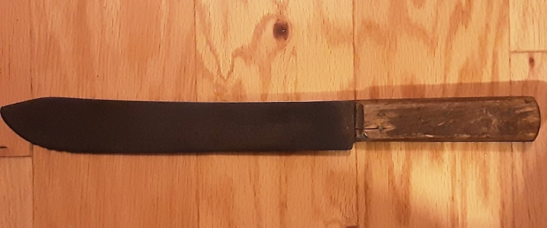 Confederate civil war clip point fighting knife: this is a great blacksmith made, southern made, Confederate civil war clip point Bowie knife. A real highlight to your collection