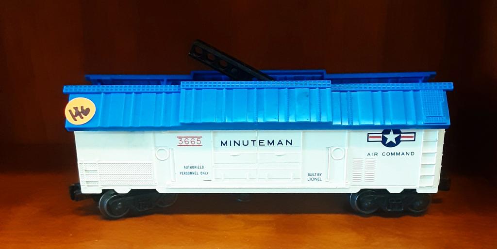Lionel Minuteman Boxcar: Lionel Minuteman Boxcar