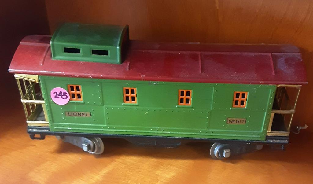 LIONEL # 517 CABOOSE You are bidding on a LIONEL #517: You are bidding on a LIONEL #517 CABOOSE.... A great item to add to your collection!