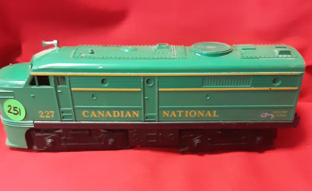 LIONEL 227 CANADIAN NATIONAL ENGINE You are bidding on: You are bidding on a LIONEL VALLEY 227 CANADIAN NATIONAL ENGINE.... A great item to add to your collection!