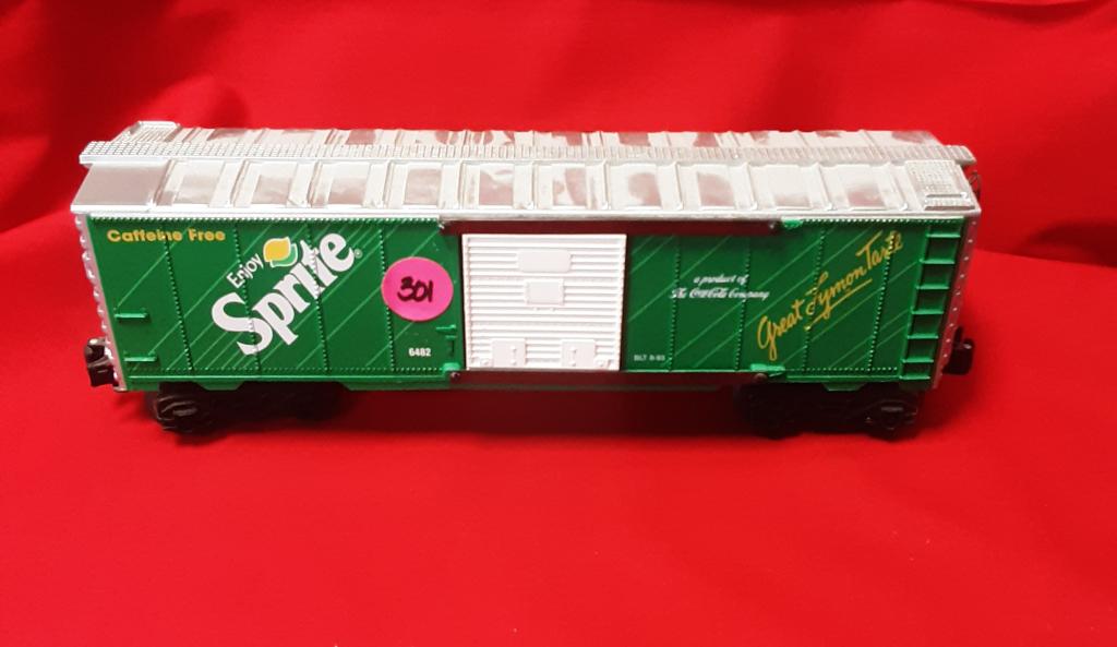 LIONEL SPRITE TRAIN You are bidding on a LIONEL SPRITE: You are bidding on a LIONEL SPRITE TRAIN.... A great item to add to your collection!