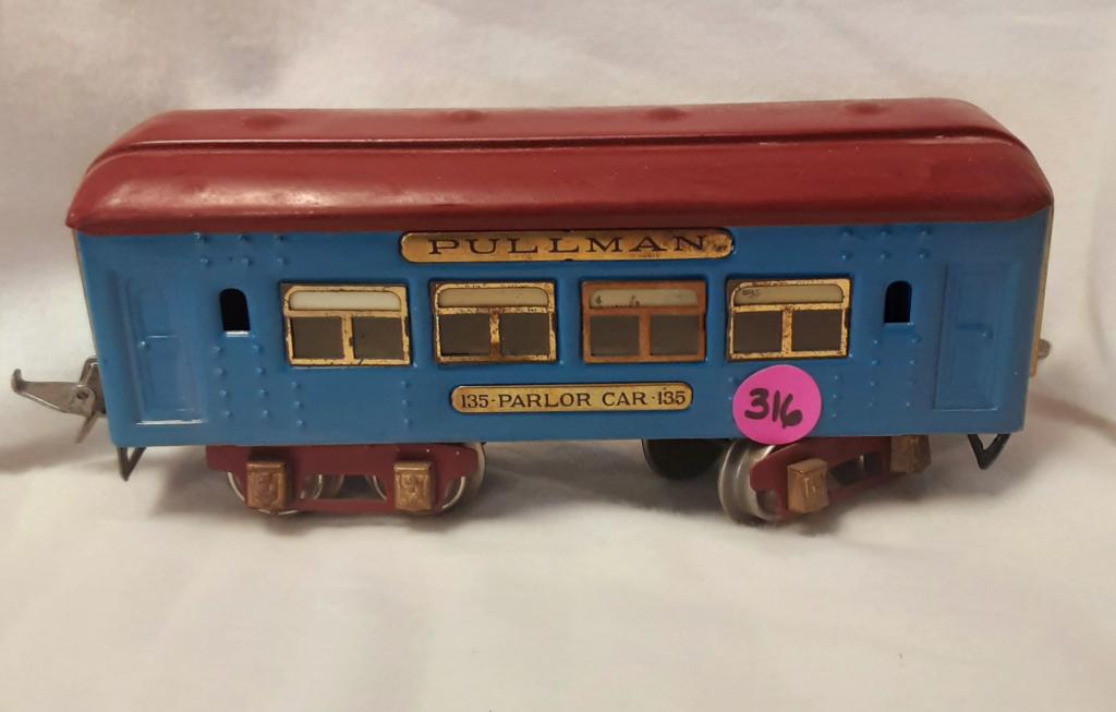 LIONEL PULLMAN OBSERVATION CAR You are bidding on a: You are bidding on a LIONEL PULLMAN OBSERVATION TRAIN.... A great item to add to your collection!