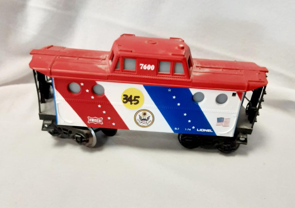 LIONEL 7600 FRISCO TRAIN You are bidding on a LIONEL: You are bidding on a LIONEL 7600 FRISCO TRAIN.... A great item to add to your collection!
