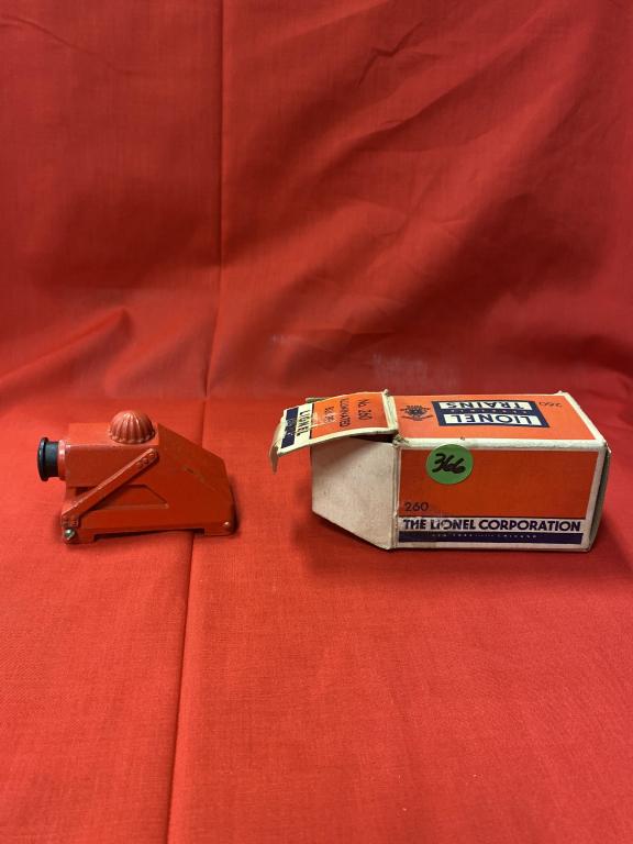 Lionel #260 Bumper with box: Lionel #260 Bumper with box