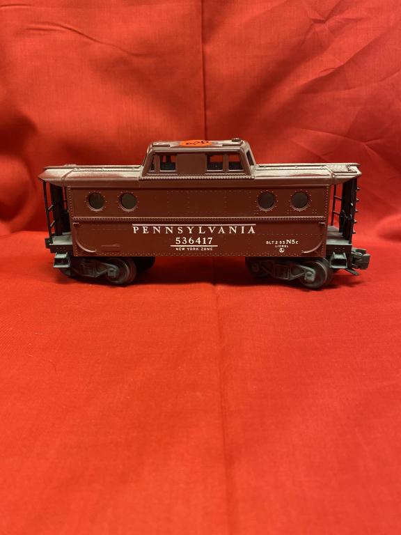 Lionel 536417 Lighted PA Caboose: Lionel 536417 Lighted PA Caboose