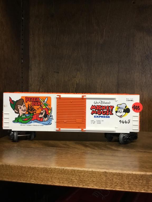 Peter Pan-Mickey Mouse Express Lionel: Peter Pan-Mickey Mouse Express Lionel