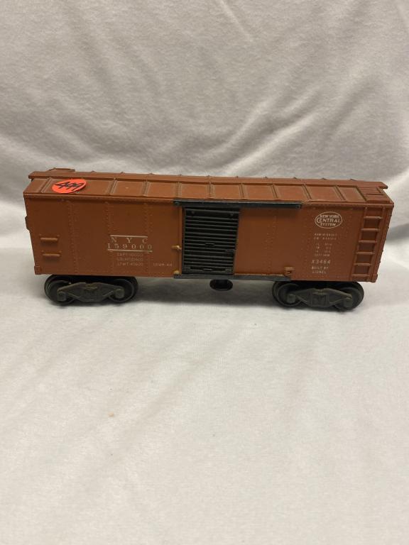 Mechanical Lionel NYC I59000 Box Car: Mechanical Lionel NYC I59000 Box Car