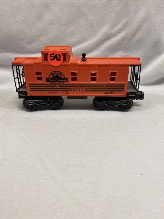 Lionel Rio Grande 9077 Caboose missing coupler: Lionel Rio Grande 9077 Caboose missing coupler