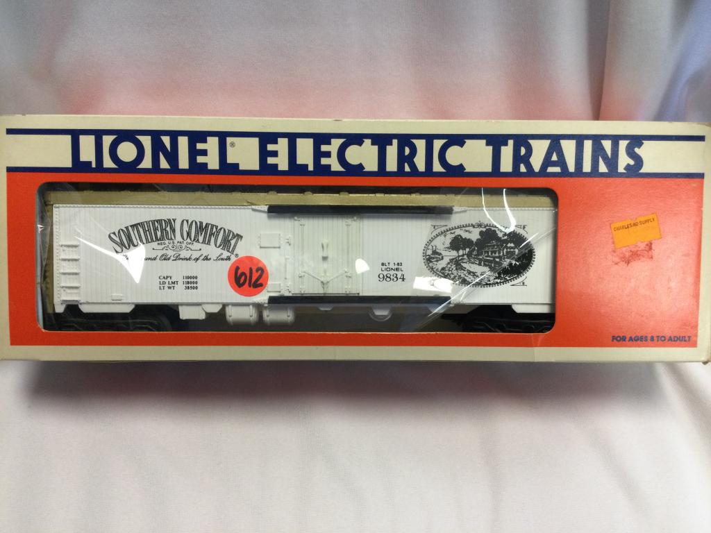LIONEL SOUTHERN COMFORT BOX CAR You are bidding on a: You are bidding on a LIONEL SOUTHERN COMFORT BOX CAR, a great addition to your collection!