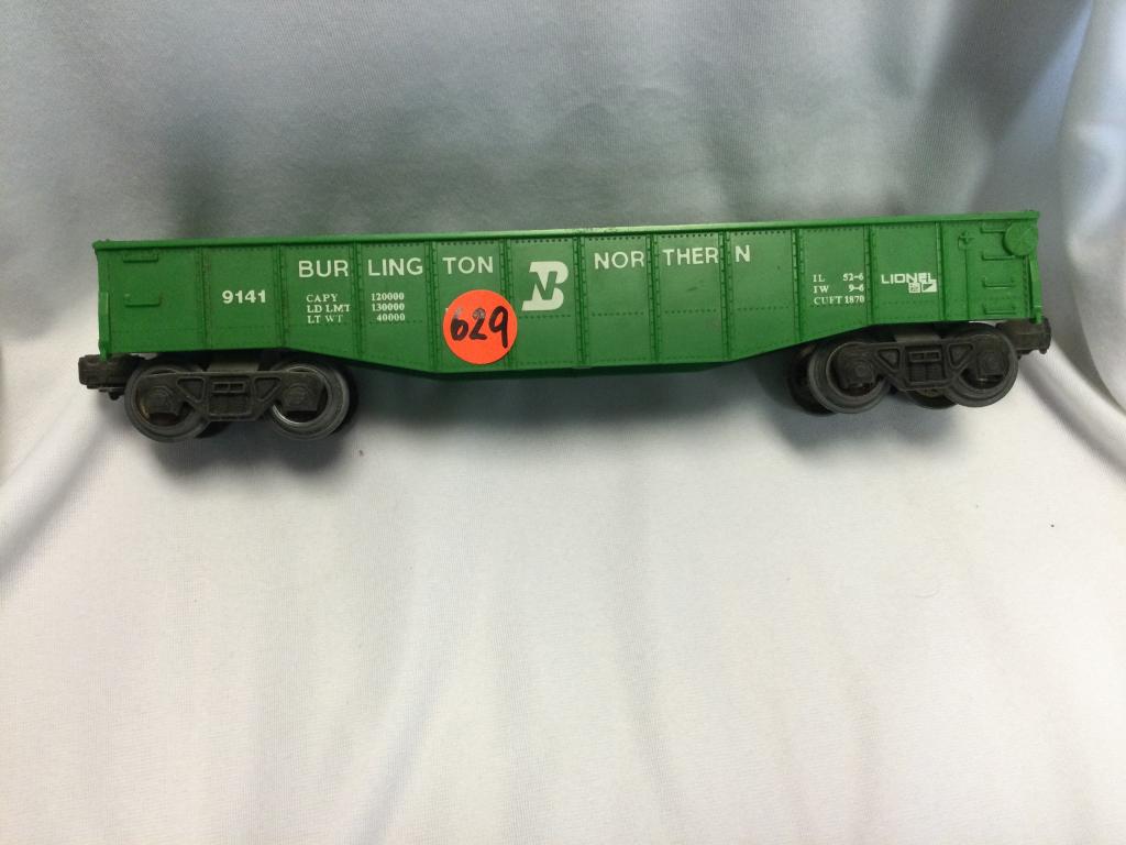 LIONEL BURLINGTON NORTHERN TRAIN You are bidding on a: You are bidding on a LIONEL BURLINGTON NORTHERN TRAIN, a great addition to your collection!
