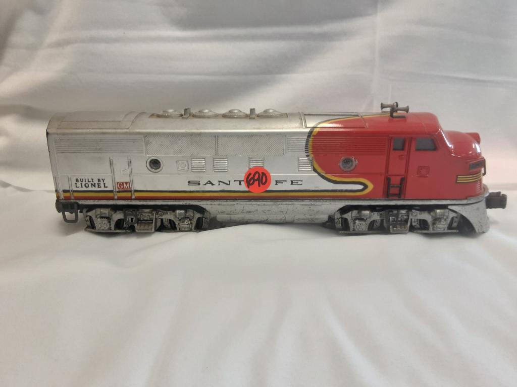 LIONEL SANTA FE ENGINE You are bidding on a LIONEL (1 of 1)
