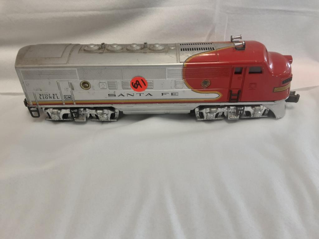LIONEL SANTA FE ENGINE You are bidding on a LIONEL (1 of 1)