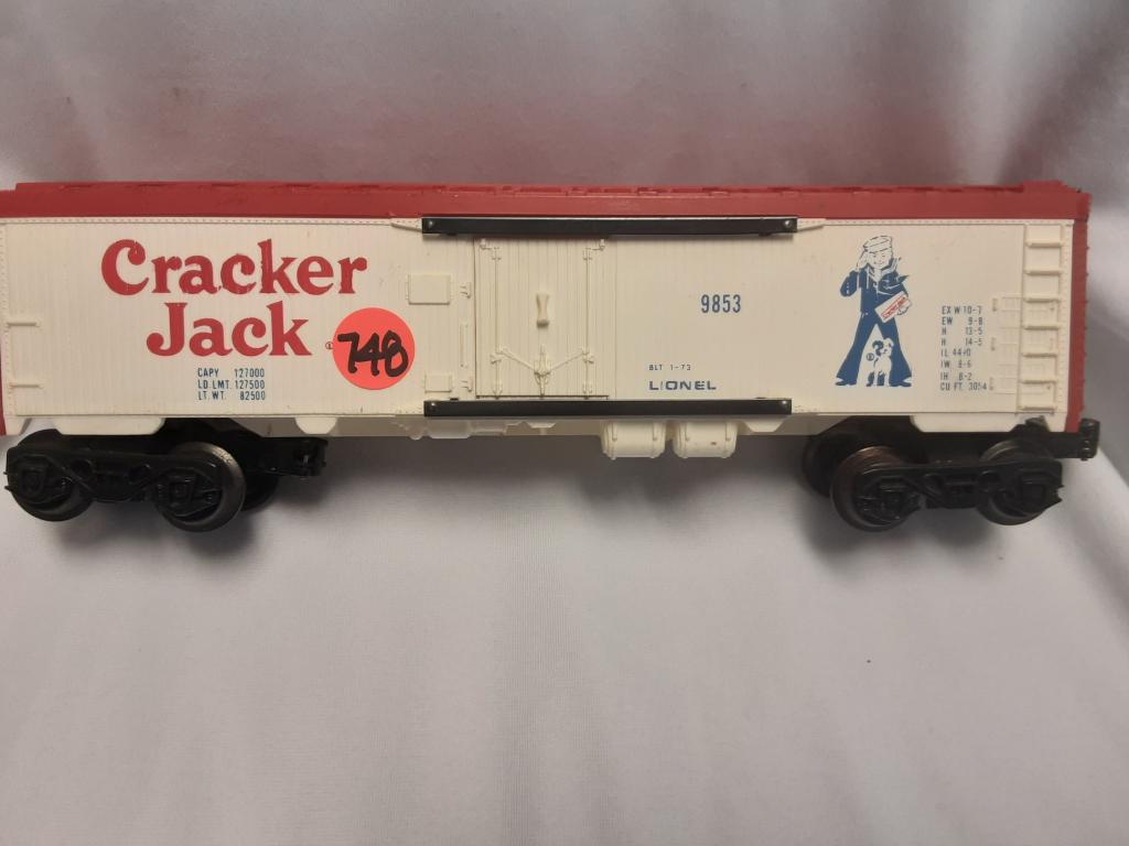 LIONEL CRACKER JACK REEFER CAR 9853 You are bidding on (1 of 1)