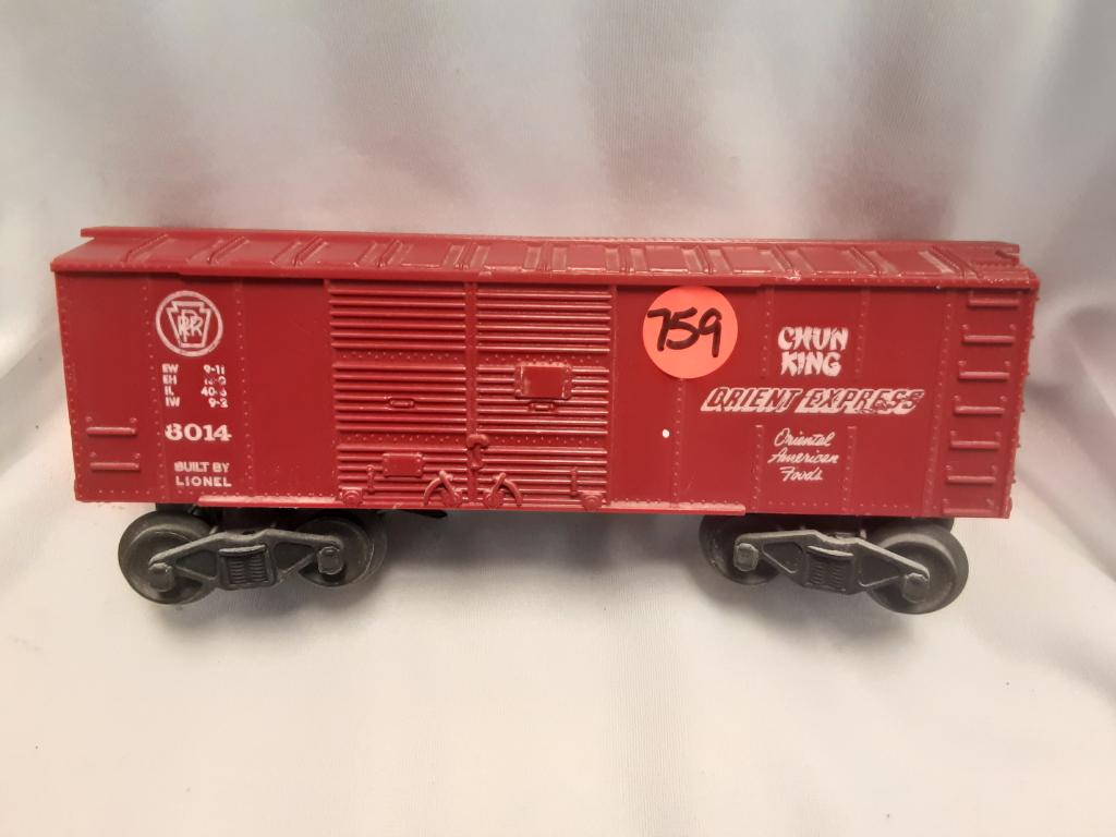 LIONEL CHUN KIND BOXCAR 6014 You are bidding on a (1 of 1)