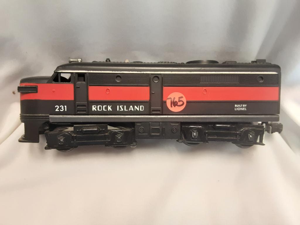 LIONEL ROCK ISLAND ALCO DIESEL ENGINE 231 You are: You are bidding on a LIONEL ROCK ISLAND ALCO DIESEL ENGINE 231 A great addition to your collection!