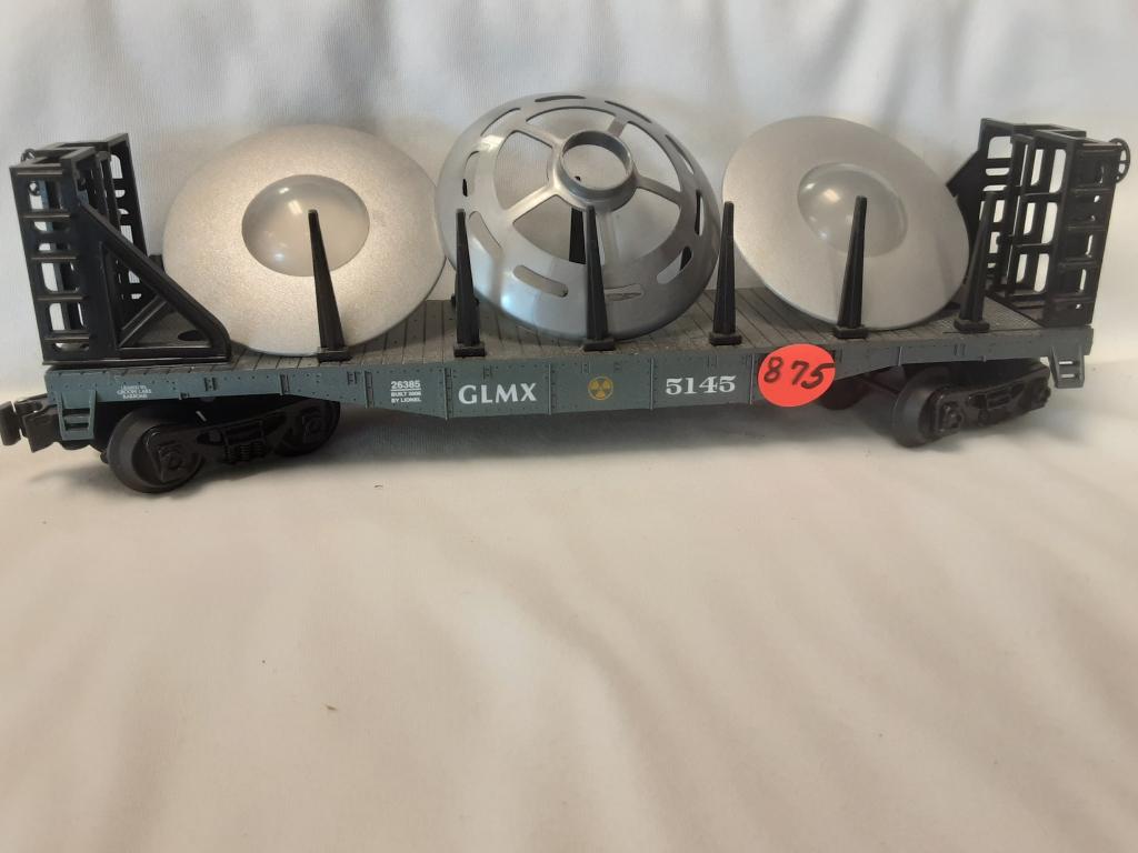 LIONEL UFO FLAT BED HAULER: LIONEL UFO FLAT BED HAULER