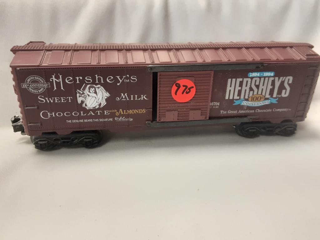 LIONEL HERSHEY'S 100TH ANNIVERSARY BOX CAR (1 of 1)