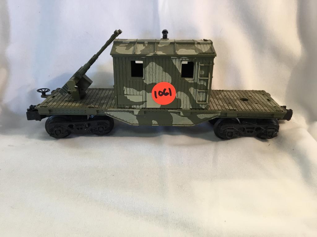 LIONEL MILITARY CAR You are bidding on a LIONEL: You are bidding on a LIONEL MILITARY CAR... a great item to add to your collection!