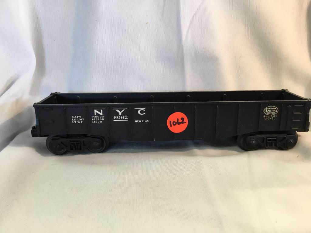 LIONEL NYC 6062 TRAIN You are bidding on a LIONEL NYC: You are bidding on a LIONEL NYC 6062 TRAIN... a great item to add to your collection!