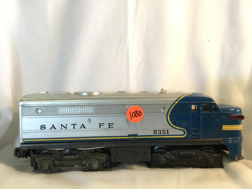 LIONEL SANTA FE 8351 ENGINE You are bidding on a LIONEL: You are bidding on a LIONEL SANTA FE 8351 ENGINE, a wonderful item to add to your train collection!