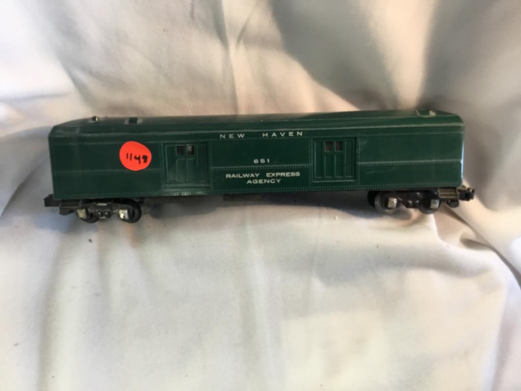 NEW HAVEN RAILWAY EXPRESS PASS. CAR You are bidding on: You are bidding on a NEW HAVEN RAILWAY EXPRESS PASS. CAR... a great addition to your collection!