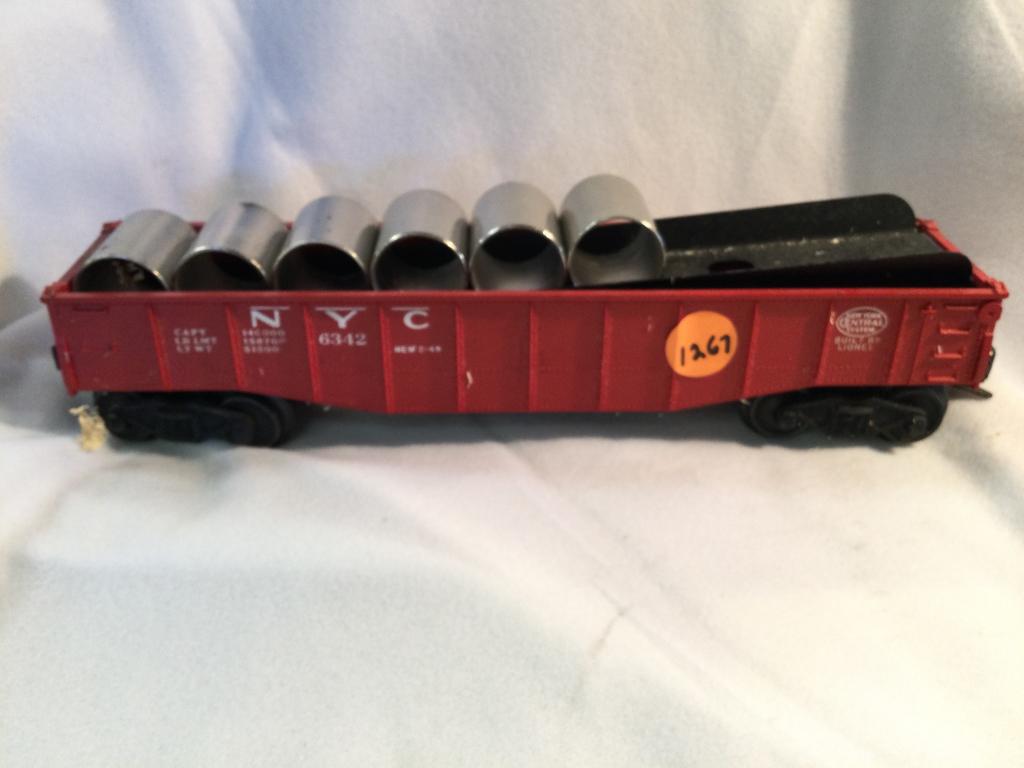 LIONEL NYC #6342 FREIGHT CAR YOU ARE BIDDING ON A: YOU ARE BIDDING ON A LIONEL NYC #6342 FREIGHT CAR... A GREAT ADDITION TO YOUR COLLECTION!