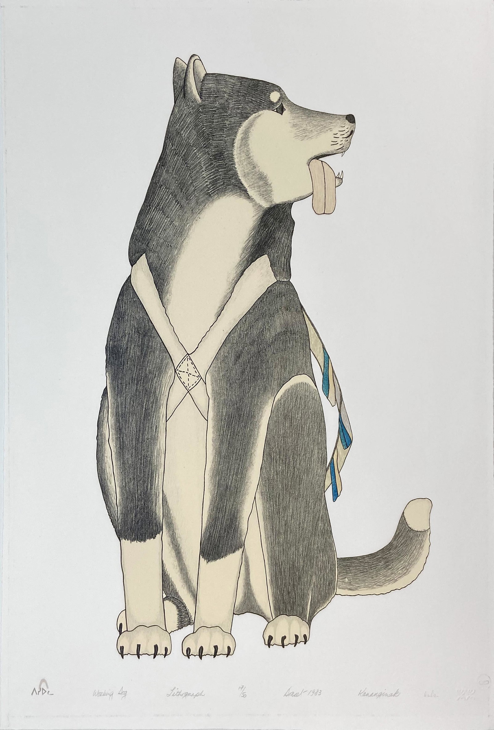 KANANGINAK POOTOOGOOK, Inuit, Working Dog (1 of 1)