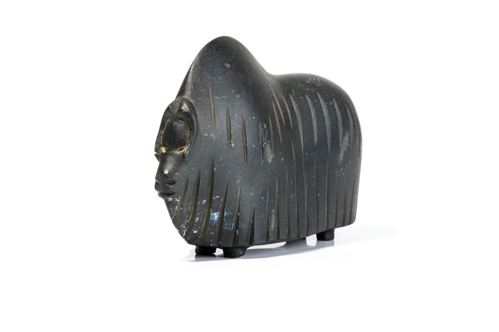 MARTHA TICKIE, Inuit, Muskox, early-mid 1980s (1 of 3)