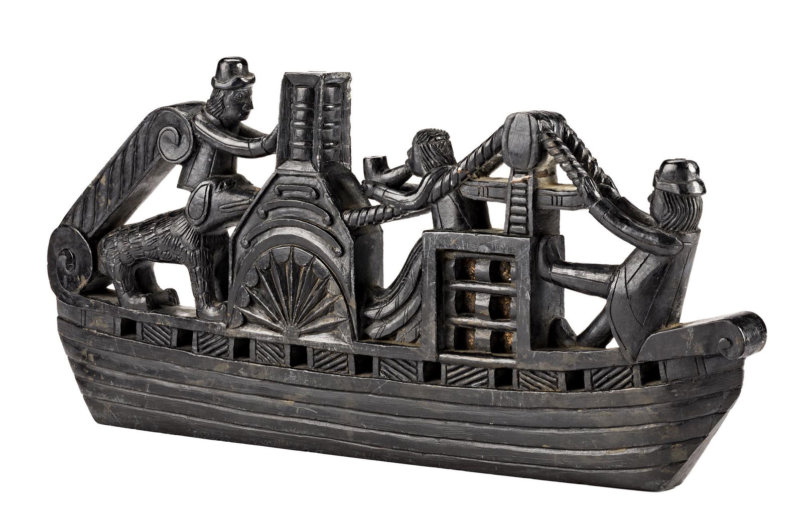 UNIDENTIFIED ARTIST, HAIDA, Ship Panel Pipe, (1 of 6)