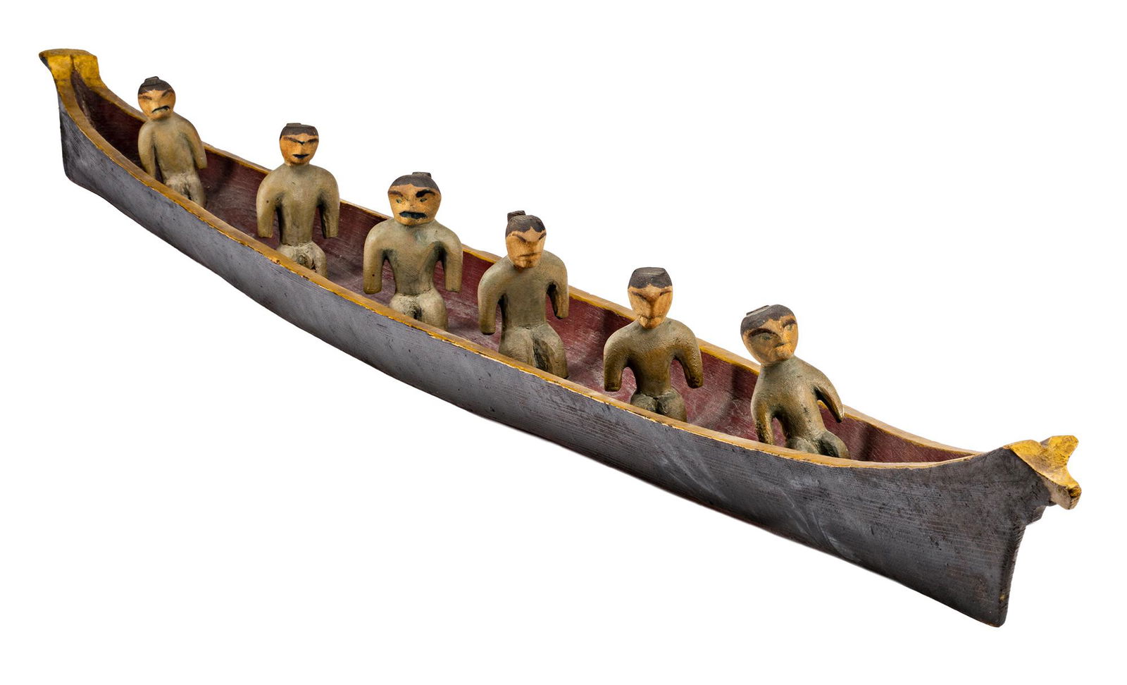 UNIDENTIFIED ARTIST, NUU-CHAH-NULTH / COAST SALISH, (1 of 8)