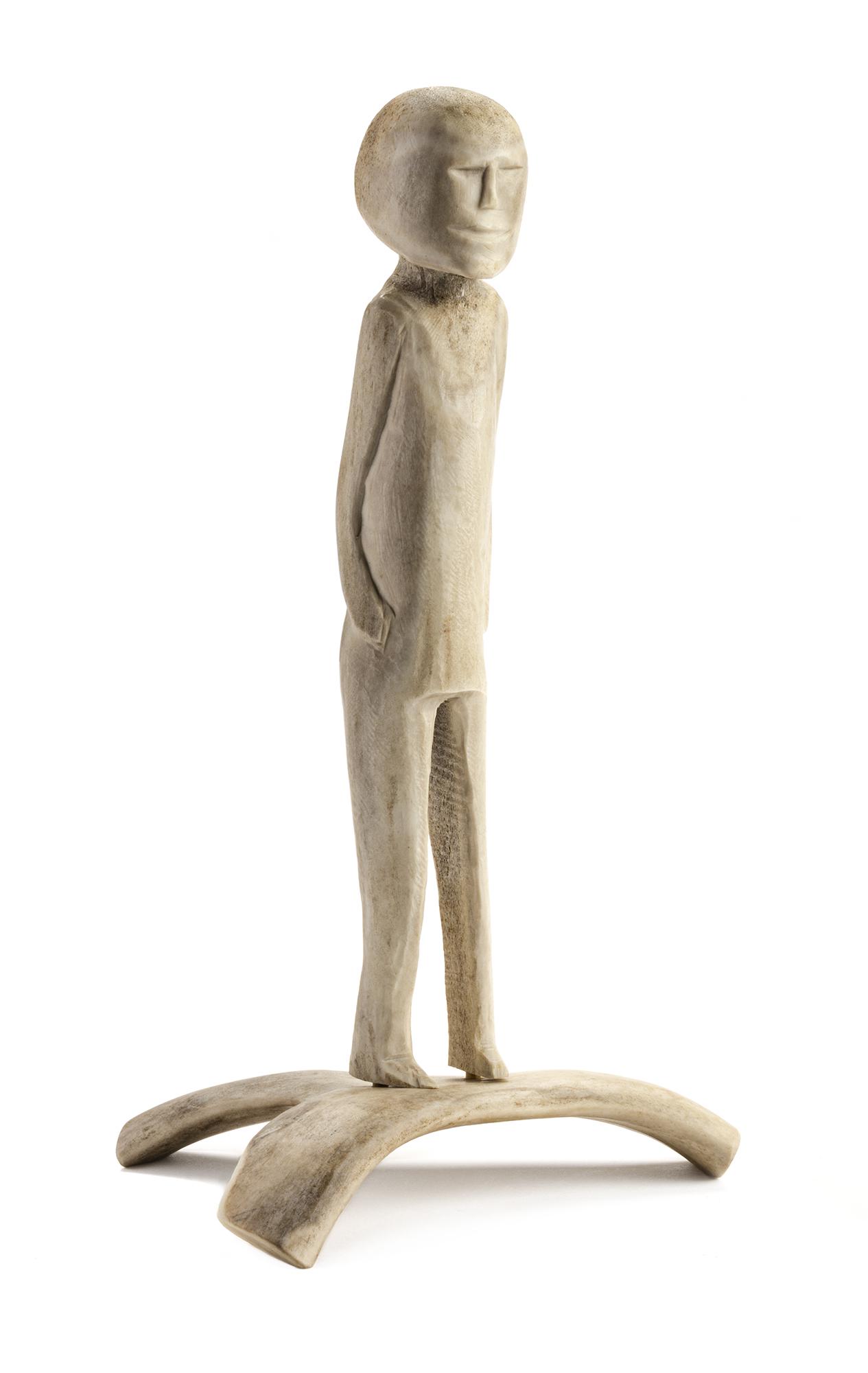 LUKE IKSIKTAARYUK, Inuit, Standing Man (1 of 5)