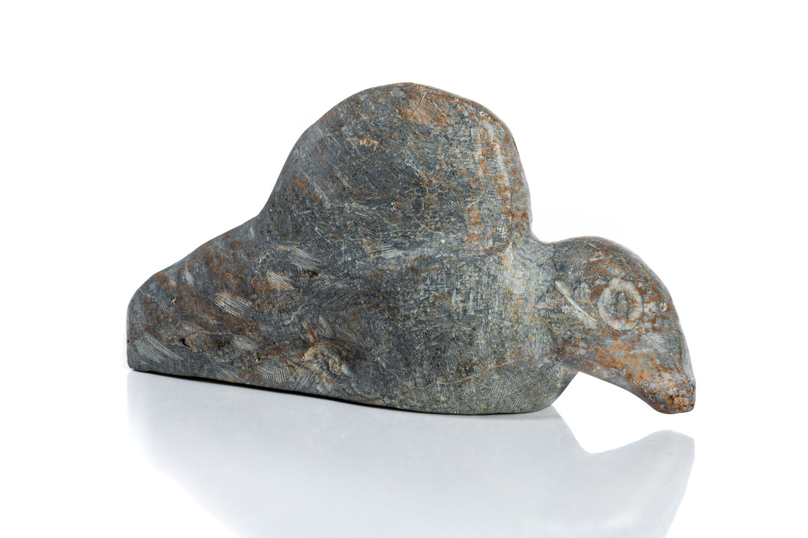 TUNA IQULIQ, INUIT, Swimming Bird, late 1990s (1 of 4)